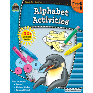 TCR5918 Ready-Set-Learn: Alphabet Activities PreK-K Image