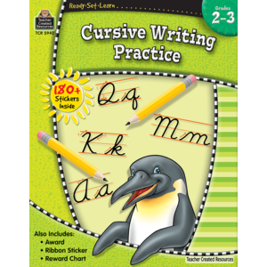 TCR5942 Ready-Set-Learn: Cursive Writing Practice Grade 2-3 Image