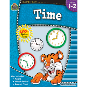 TCR5972 Ready-Set-Learn: Time Grade 1-2 Image