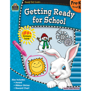 TCR5979 Ready-Set-Learn: Getting Ready for School PreK-K Image