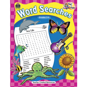 TCR5994 Start to Finish: Word Searches Grade 2-3 Image