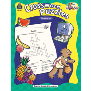 TCR5997 Start to Finish: Crossword Puzzles Grade 3-4 Image