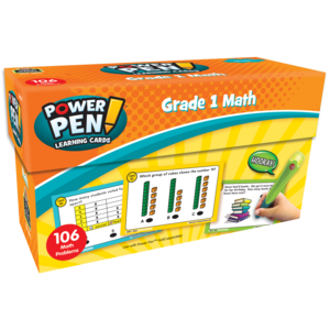 TCR6011 Power Pen Learning Cards: Math Grade 1 Image