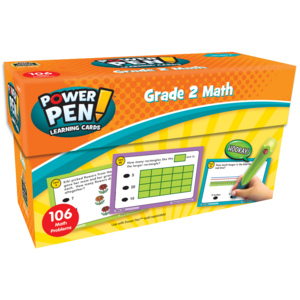 TCR6012 Power Pen Learning Cards: Math Grade 2 Image