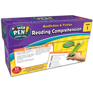 TCR6183 Power Pen Learning Cards: Reading Comprehension Grade 1 Image
