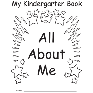 TCR62016 My Own Kindergarten Book All About Me Image