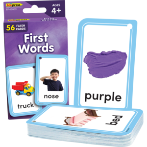 TCR62069 First Words Flash Cards Image