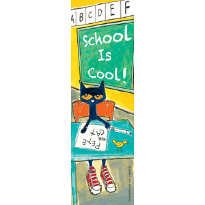TCR62689 Pete the Cat School is Cool Bookmarks Image