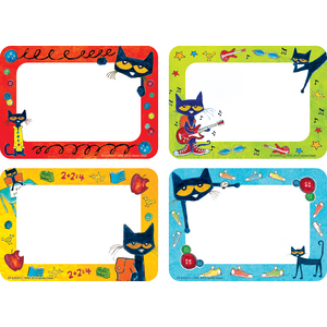 TCR63939 Pete the Cat Name Tags/Labels - Multi-Pack Image