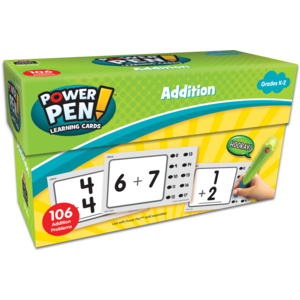 TCR6456 Power Pen Learning Cards: Addition Image