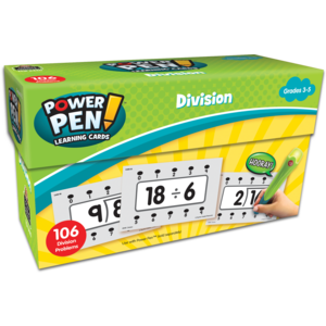 TCR6460 Power Pen Learning Cards: Division Image