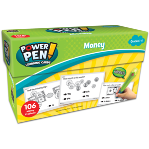 TCR6461 Power Pen Learning Cards: Money Image
