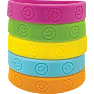 TCR6550 Happy Faces Wristbands Image