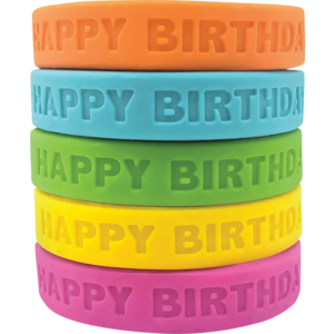 TCR6574 Happy Birthday 2 Wristbands Image
