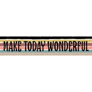 TCR6683 Wonderfully Wild Make Today Wonderful Banner Image