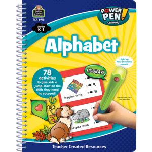 TCR6918 Power Pen Learning Book: Alphabet Image