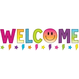 TCR6920 Brights 4Ever Welcome Bulletin Board Image