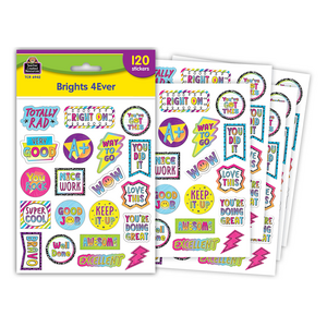TCR6942 Brights 4Ever Stickers Image