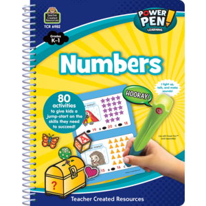 TCR6982 Power Pen Learning Book: Numbers Image