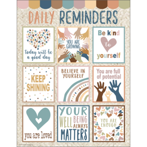 TCR7147 Everyone is Welcome Daily Reminders Chart Image