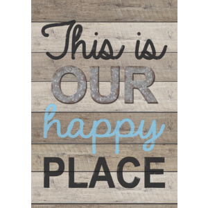 TCR7427 This Is Our Happy Place Positive Poster Image
