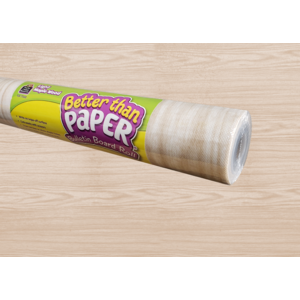 TCR77032 Light Maple Wood Better Than Paper Bulletin Board Roll Image