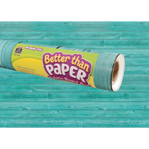 TCR77041 Shabby Chic Wood Better Than Paper Bulletin Board Roll Image
