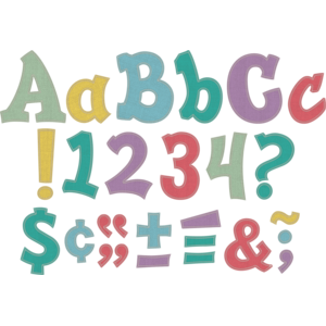 TCR77161 Shabby Chic 5" Sassy Font Letters Image