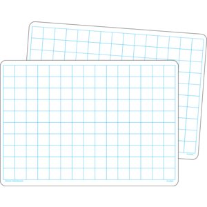TCR77253 Double-Sided Math Grid Dry Erase Boards Image