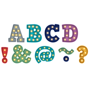 TCR77300 Marquee Bold Block 2" Magnetic Letters Image
