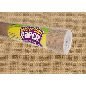 TCR77365 Burlap Better Than Paper Bulletin Board Roll Image