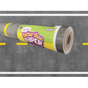TCR77445 Fun Size Road Better Than Paper Bulletin Board Roll Image