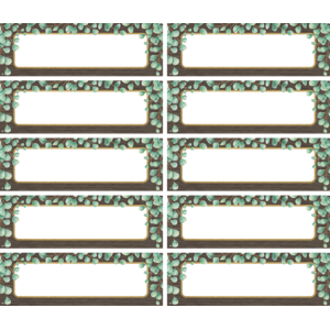 TCR77483 Eucalyptus Labels Magnetic Accents Image