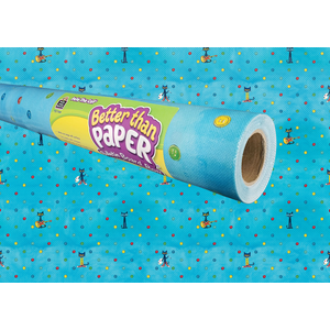 TCR77491 Pete the Cat Better Than Paper Bulletin Board Roll Image