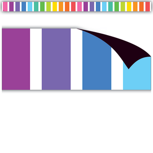 TCR77563 Colorful Stripes Magnetic Border Image