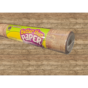 TCR77884 Rustic Wood Better Than Paper Bulletin Board Roll Image