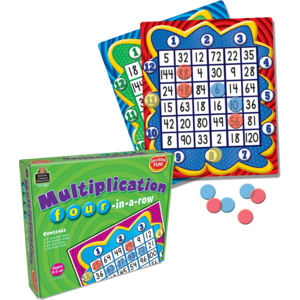 TCR7803 Multiplication: Four in a Row Game Image