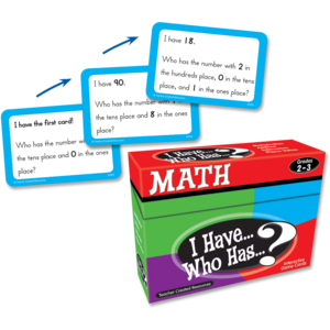 TCR7818 I Have, Who Has Math Game Grade 2-3 Image