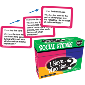 TCR7867 I Have, Who Has Social Studies Game Grade 6 Image