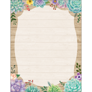 TCR7971 Rustic Bloom Blank Chart Image