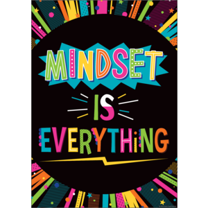 TCR7989 Mindset Is Everything Positive Poster Image