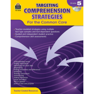 TCR8048 Targeting Comprehension Strategies for the Common Core Grade 5 Image