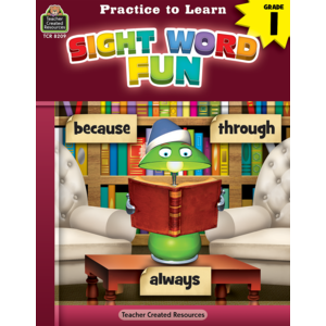 TCR8209 Practice to Learn: Sight Word Fun Grade 1 Image