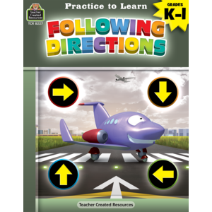 TCR8227 Practice to Learn: Following Directions Grades K-1 Image