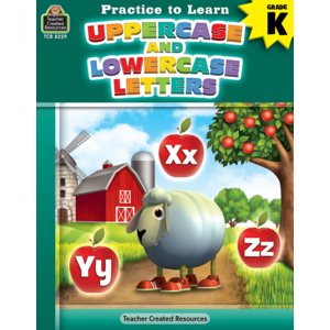 TCR8229 Practice to Learn: Uppercase and Lowercase Letters Grade K Image