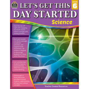 TCR8266 Let's Get This Day Started: Science Gr 6 Image