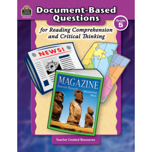 TCR8375 Document-Based Questions for Reading Comprehension and Critical Thinking Image