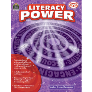 TCR8378 Literacy Power Grade 4 Image