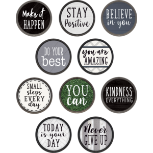TCR8518 Modern Farmhouse Positive Sayings Accents Image