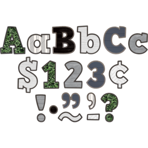 TCR8525 Modern Farmhouse Bold Block 4" Letters Combo Pack Image